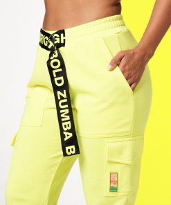BRIGHT BOLD ZUMBA CARGO SWEATPANTS – Zwear Fashion