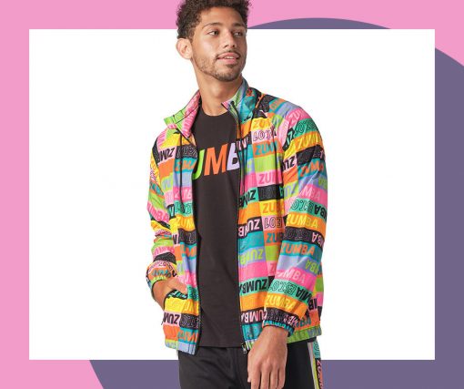 ZUMBA EST 01 PRINTED ZIP UP JACKET – Zwear Fashion