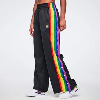 PRIDE WIDE LEG PANTS WITH SIDE SNAPS